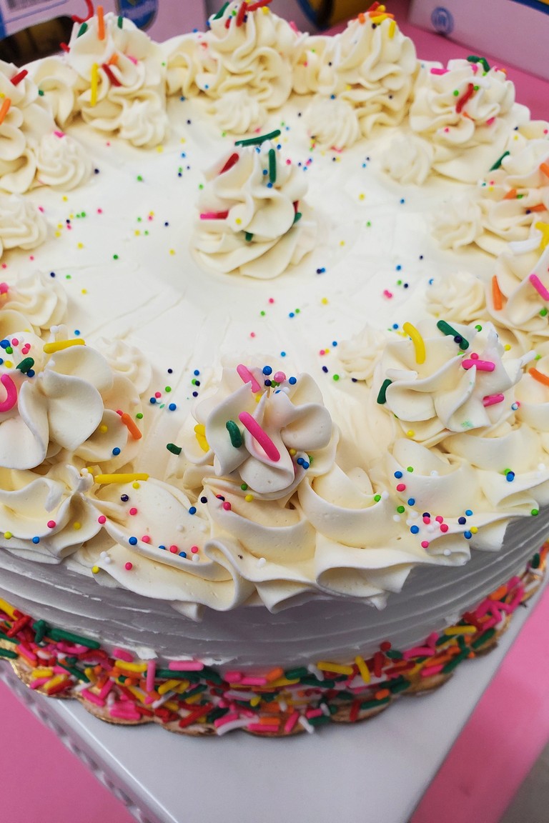 Confetti cake!